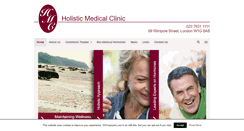 Desktop Screenshot of holisticmedical.co.uk