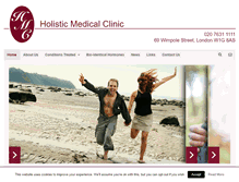 Tablet Screenshot of holisticmedical.co.uk